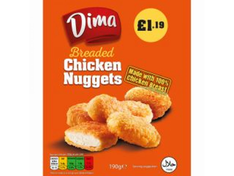 Dima Breaded Chicken Nuggets