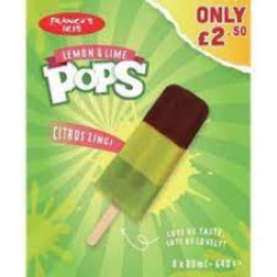 Franco Lemon & Lime Pops Multi Pack