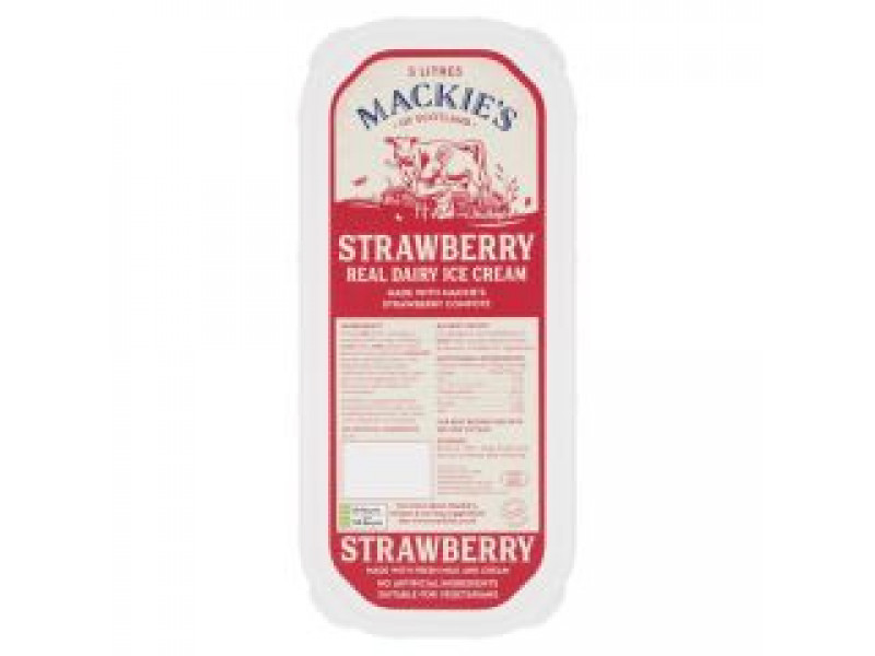 Mackies Strawberry 5ltr