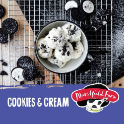 Marshfield Cookies in Clotted Cream
