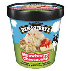 Ben & Jerry's Strawberry Cheesecake (500ml Tub)