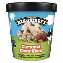 Ben & Jerry's Caramel Chew Chew (500ml Tub)