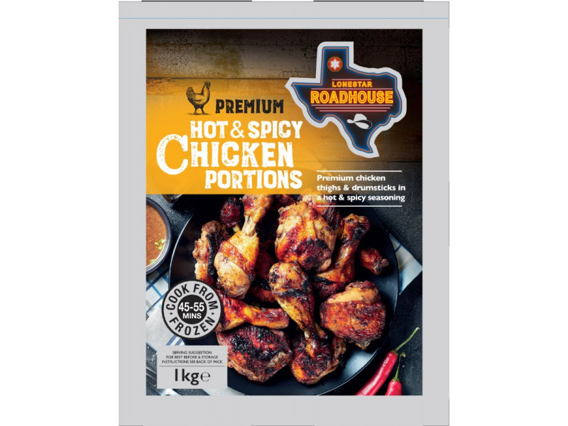 Lonestar Hot & Spicy Chicken Portions