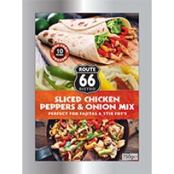 Route66 Sliced Chicken Pepper & Onion Mix