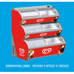 Wall's Maxivision Gen V Freezer (1.30m)