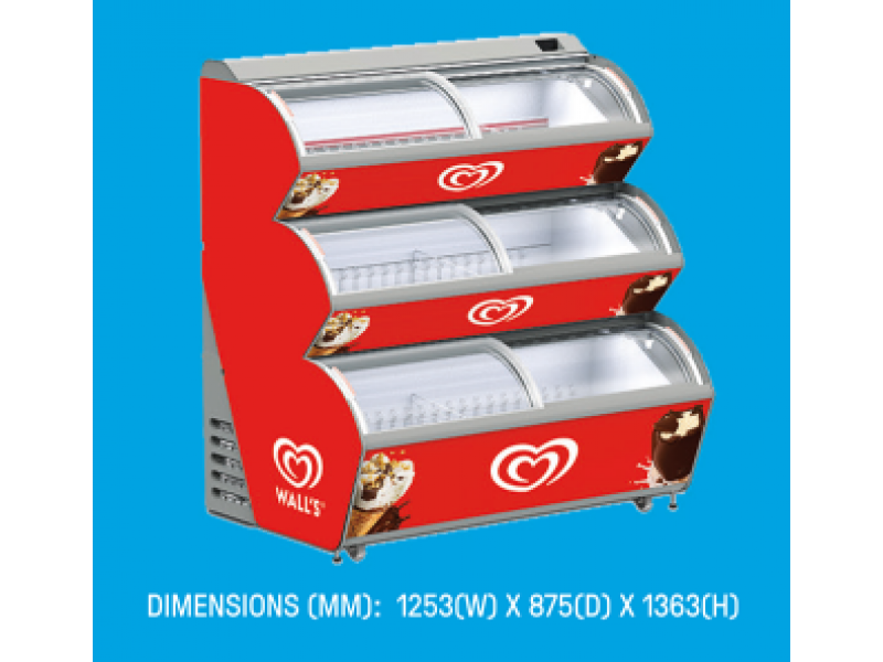 Wall's Maxivision Gen V Freezer (1.30m)