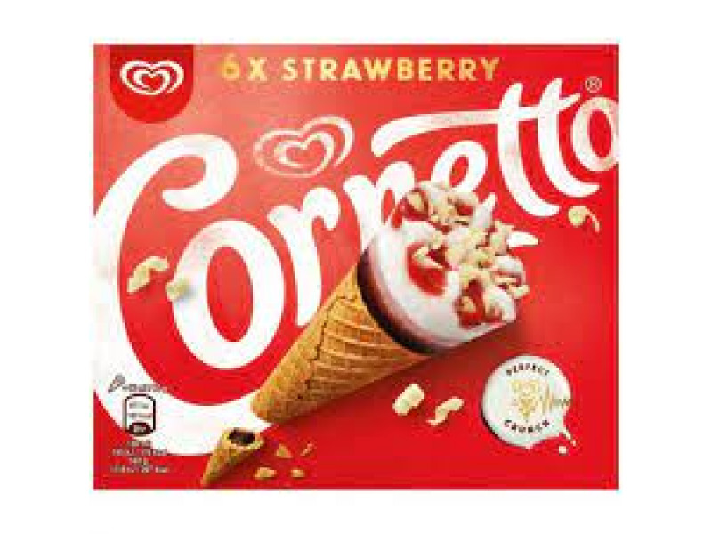 Wall's Cornetto Strawberry Multi Pack