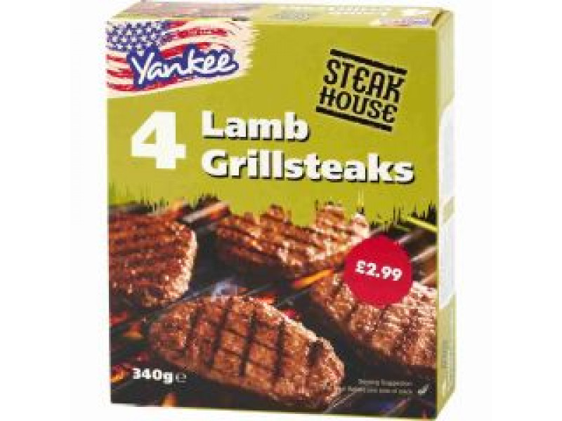 Yankee Steak House Lamb Grillsteaks