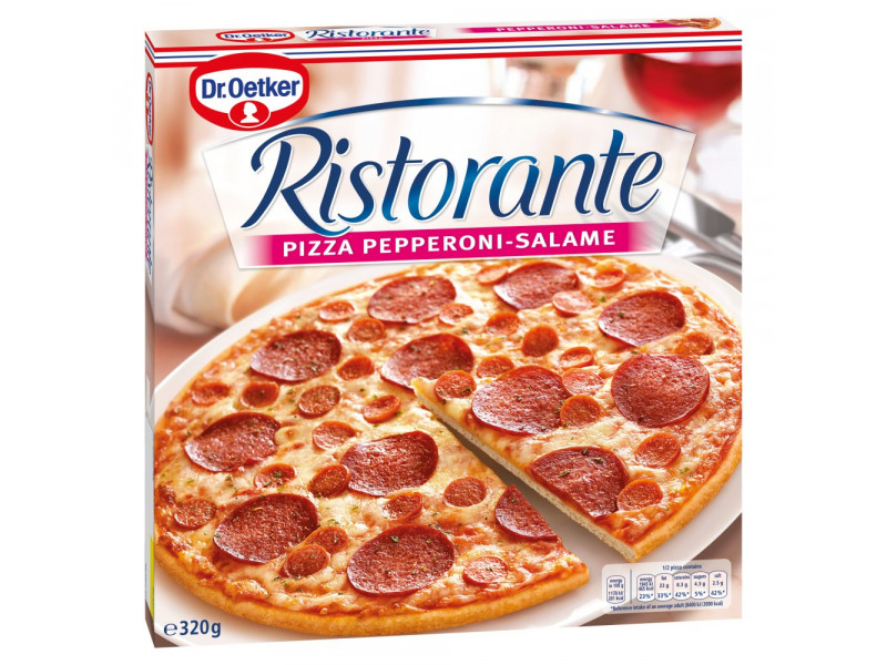 Ristorante Pizza Pepperoni-Salame