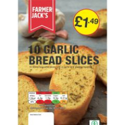 Farmer Jack Garlic Bread Slices