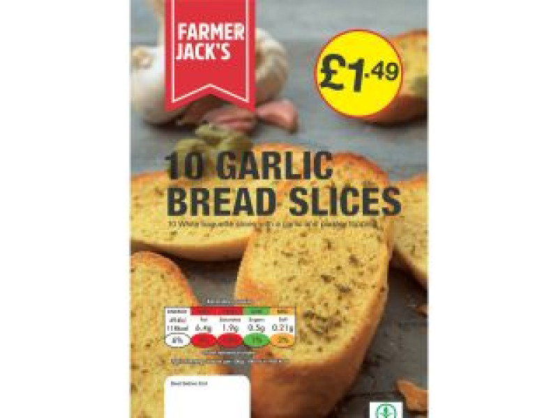 Farmer Jack Garlic Bread Slices