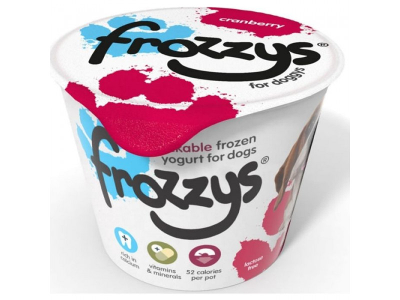 Frozzy Cranberry Frozen Yogurt