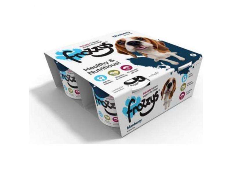 Frozzy 4pk Blueberry Frozen Yogurt