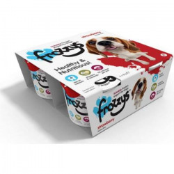 Frozzy 4pk Strawberry Frozen Yogurt
