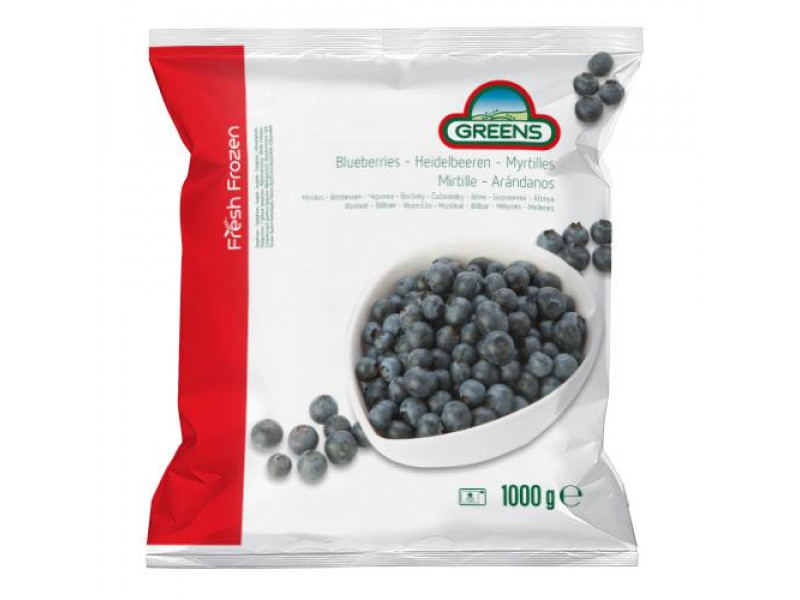 Greens Blueberries