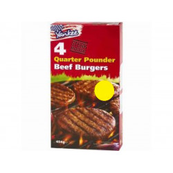 Yankee Steak House Quarter Pounder Beef Burgers