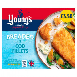 Young's Simply Breaded FIsh Fillets
