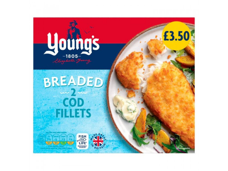 Young's Simply Breaded FIsh Fillets